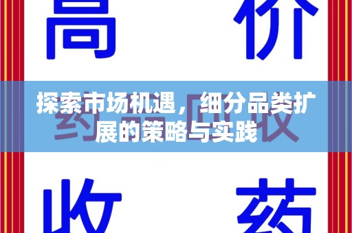 商丘探索市场机遇，细分品类扩展的策略与实践