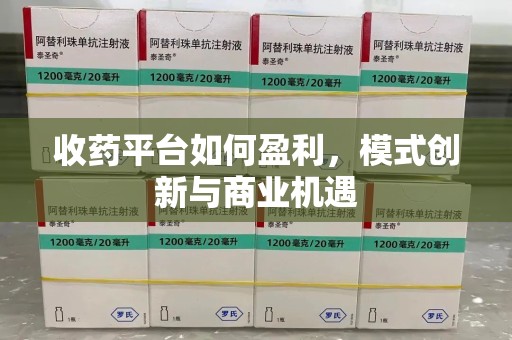 商丘收药平台如何盈利，模式创新与商业机遇